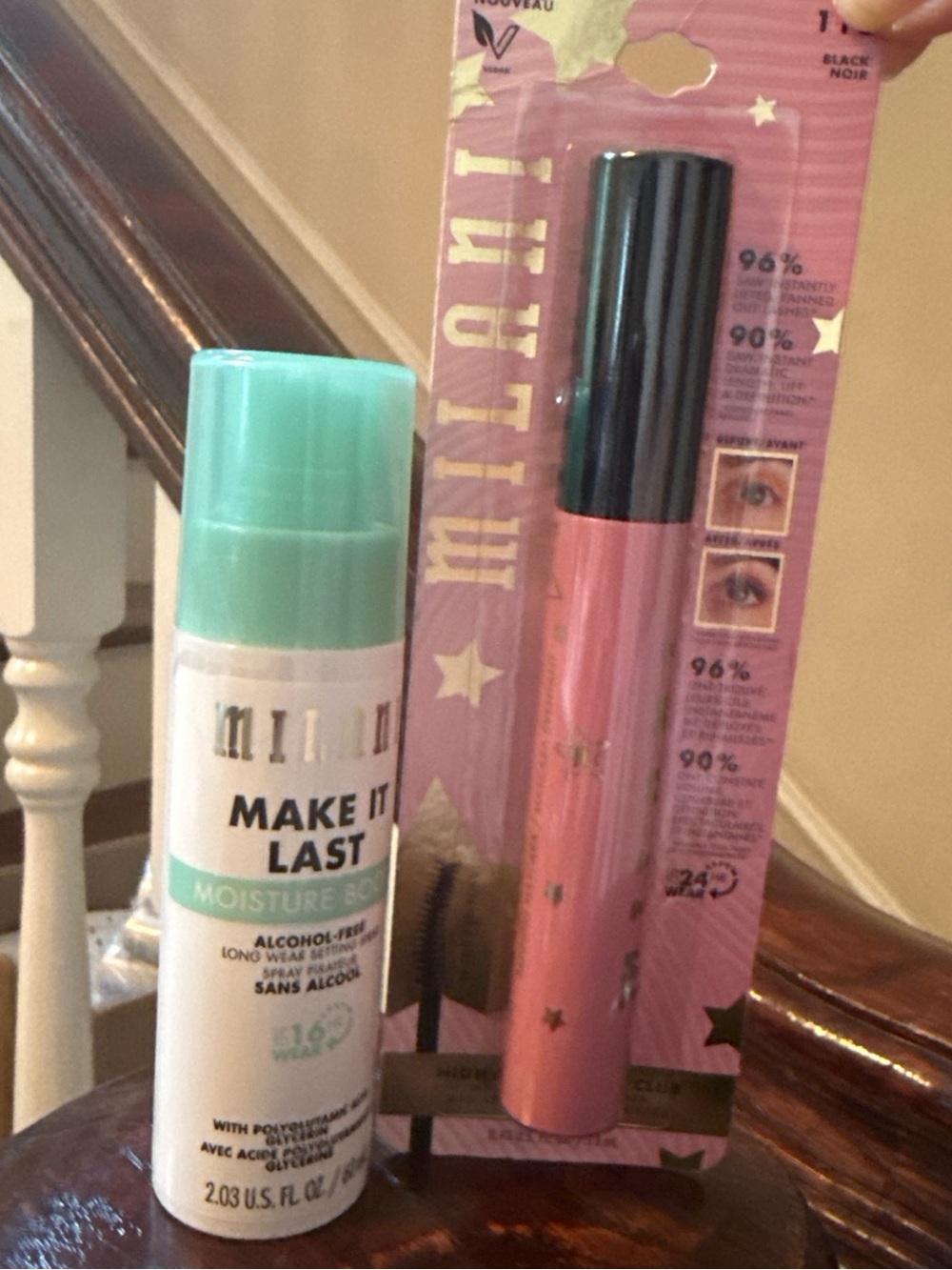 Milani Make It Last moisture Boost/Milani Fan Club Máscara